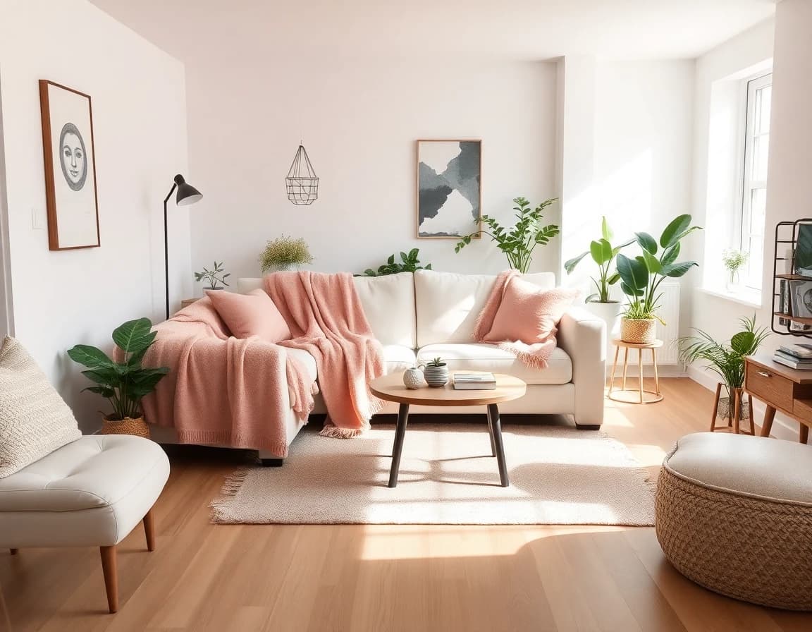 Scandinavian interior design style - AI home design app example